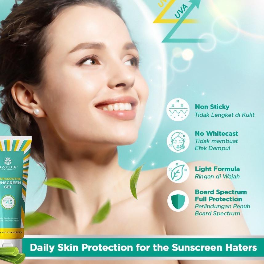 Jual Baru ️ Pamelo ️ Azarine Hydrasoothe Sunscreen Gel SPF Sunscreen