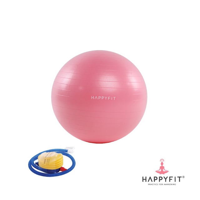 Jual HAPPY FIT ANTI BURST GYM BALL 65 CM FREE POMPA Shopee Indonesia