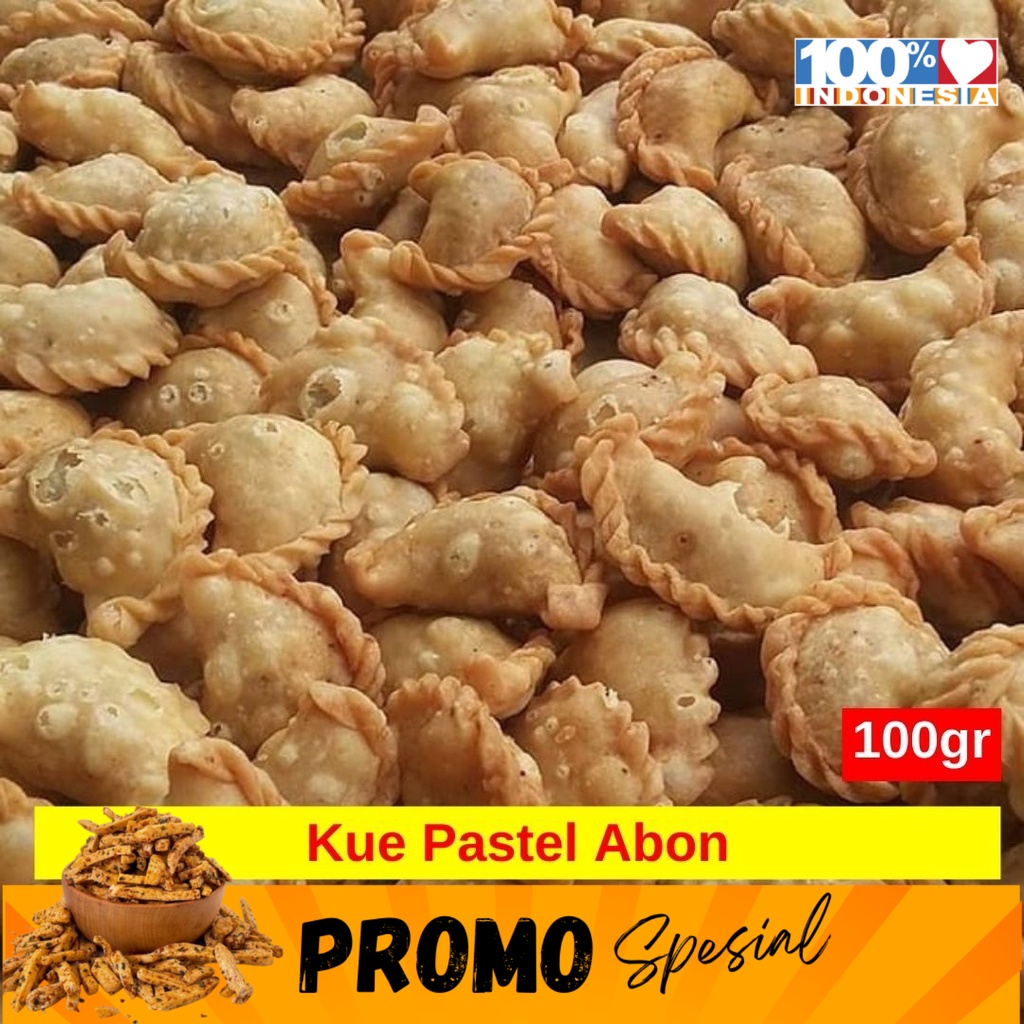 Jual Kue Pastel Abon Kering Kemasan 100gr Shopee Indonesia