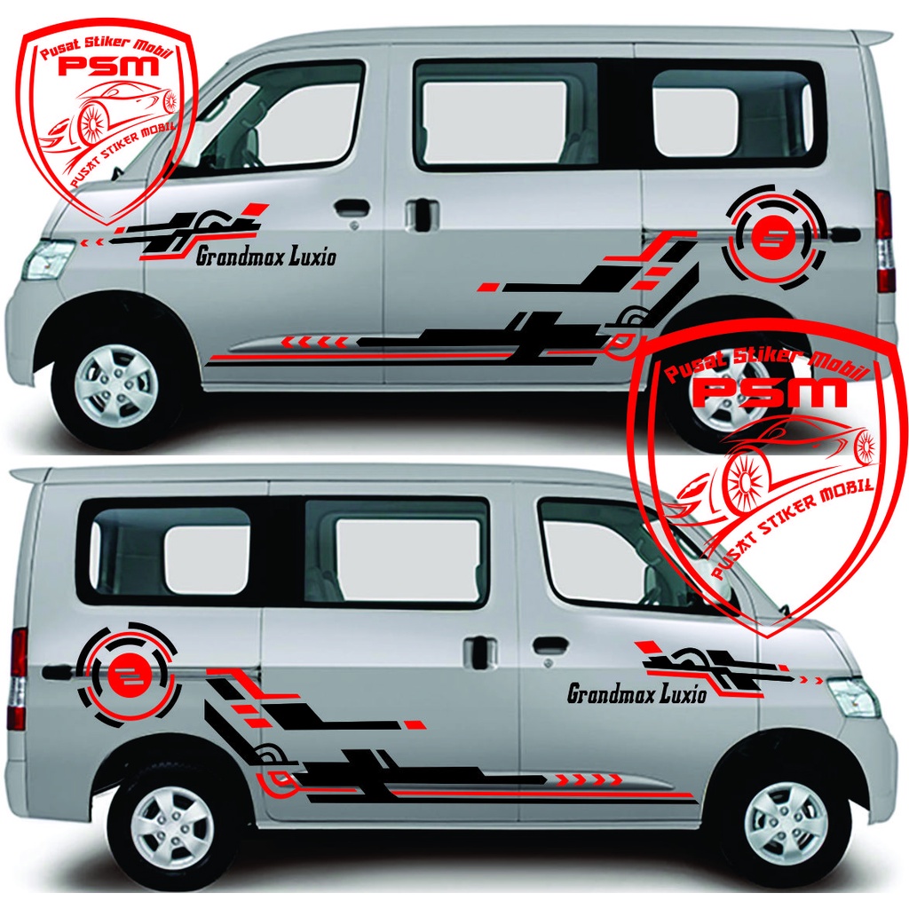 Jual NEW Sticker stiker daihatsu granmax stiker minibus grandmax luxio ...