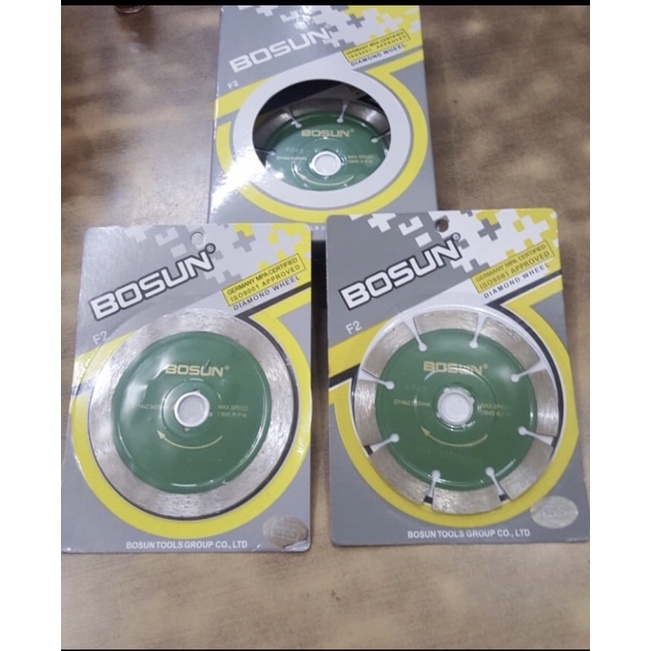 Jual DW bosun f2 HIJAU kering dry cutting 4”inci diamond wheel diamond ...