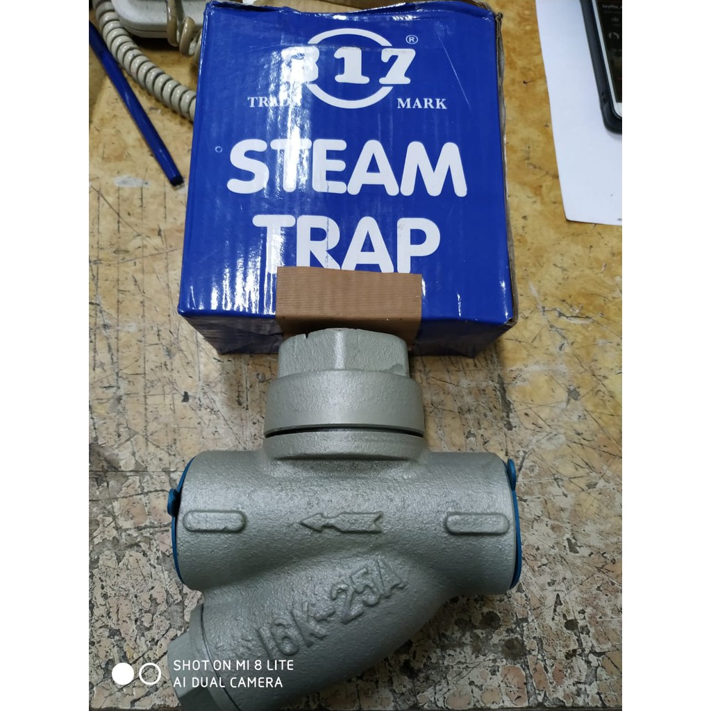 Jual Steam Trap Besi Cast Iron 317 Besi Drat 1