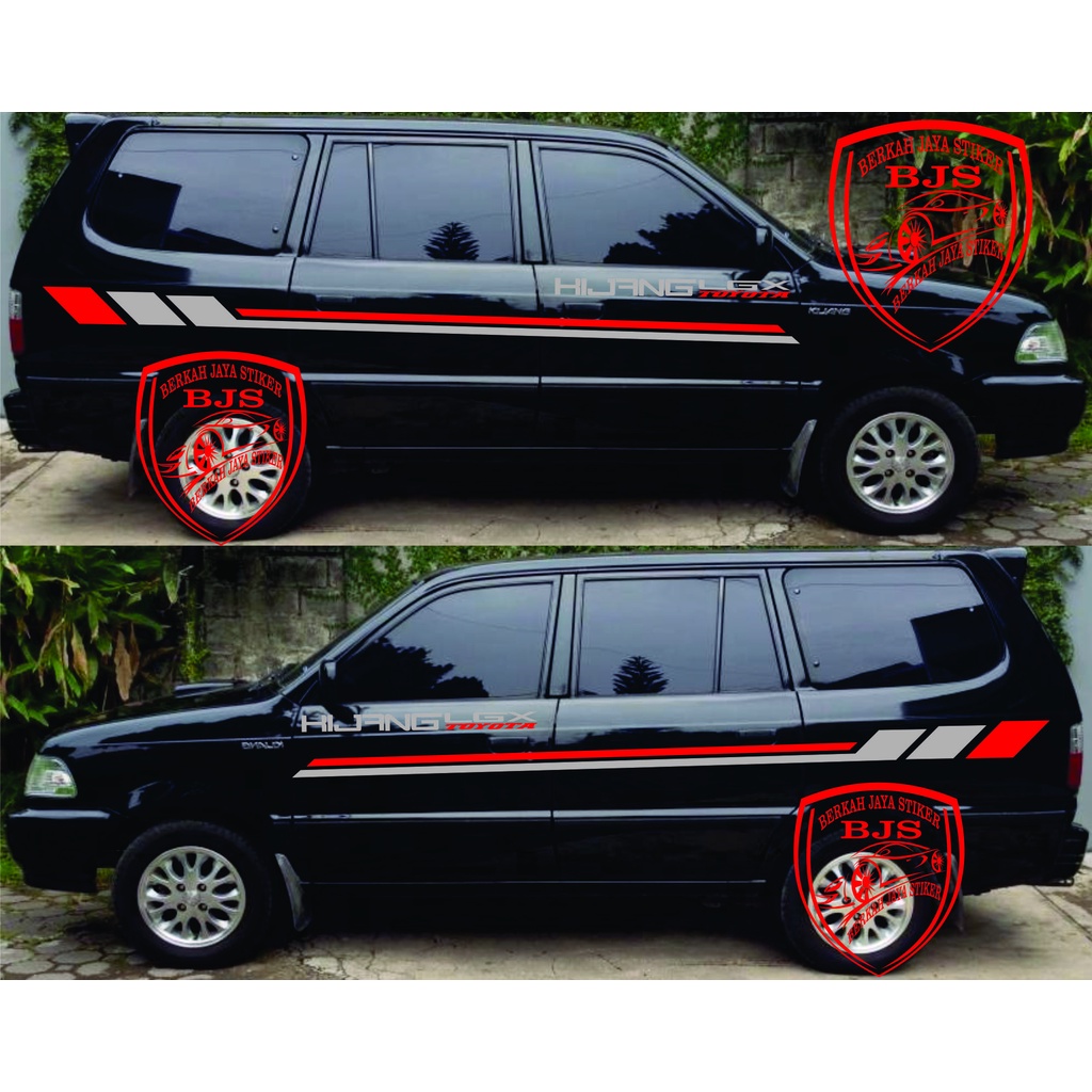 Jual New Cutting Sticker Stiker Mobil List Stripe Kijang Grand Kijang