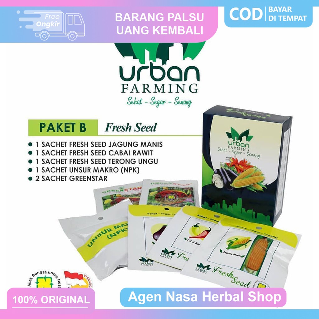 Jual Urban Farming Paket B - Baik Untuk Tanaman Buah Sayuran Origina ...