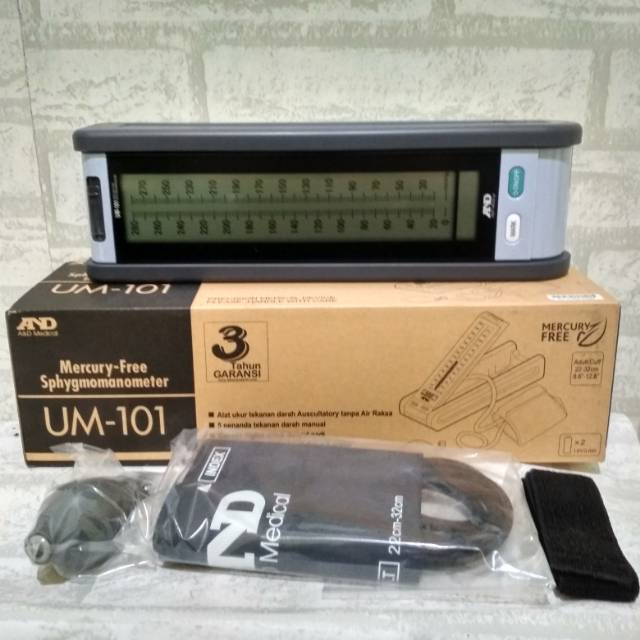 Jual TENSIMETER AND SPHYGMOMANOMETER MERCURY FREE TANPA AIR RAKSA TENSI ...