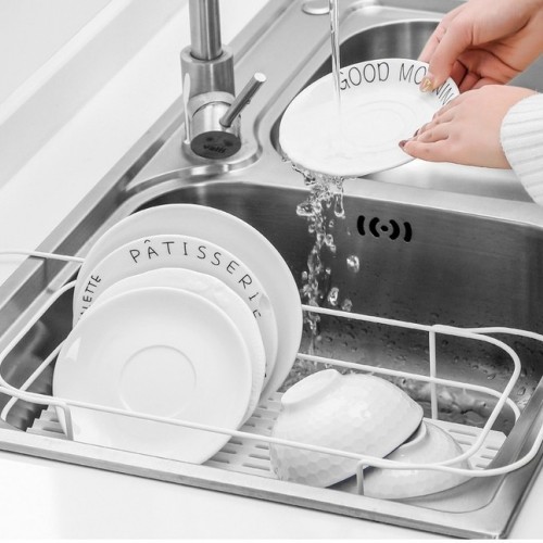 Jual Tempat Penyimpanan Keranjang Rak Peniris Piring Rak Westafel