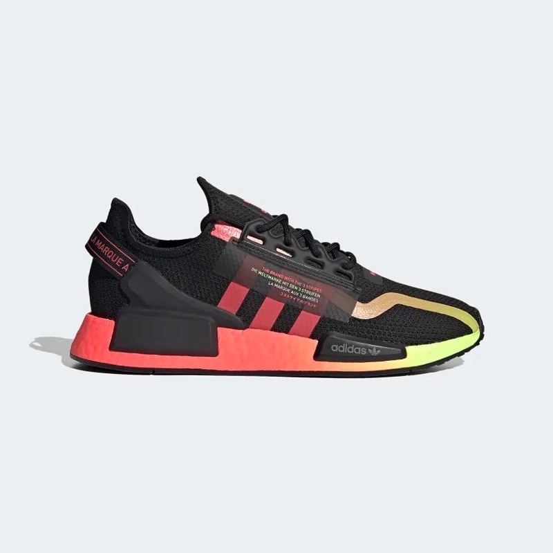 adidas gazelle silver green womens adidas Nmd R1 Cloud White Acid Red (Women's) main image 1