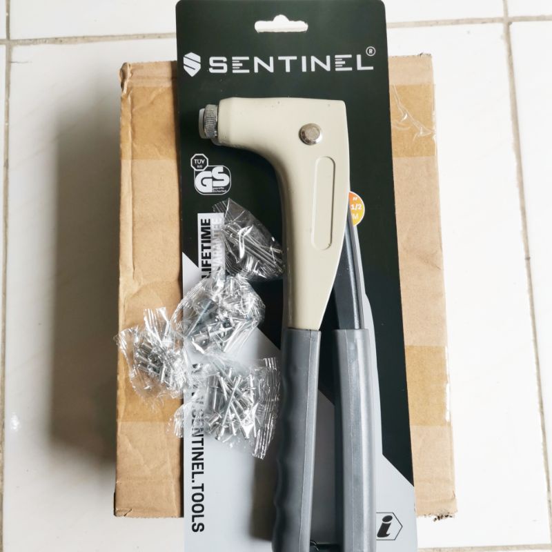 Jual tang rivet set paku rivet SENTINEL tang ripet 10 inch tang paku ...