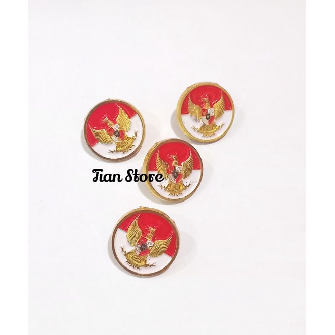 Jual Pin Kerah Garuda Merah Putih Paku Shopee Indonesia