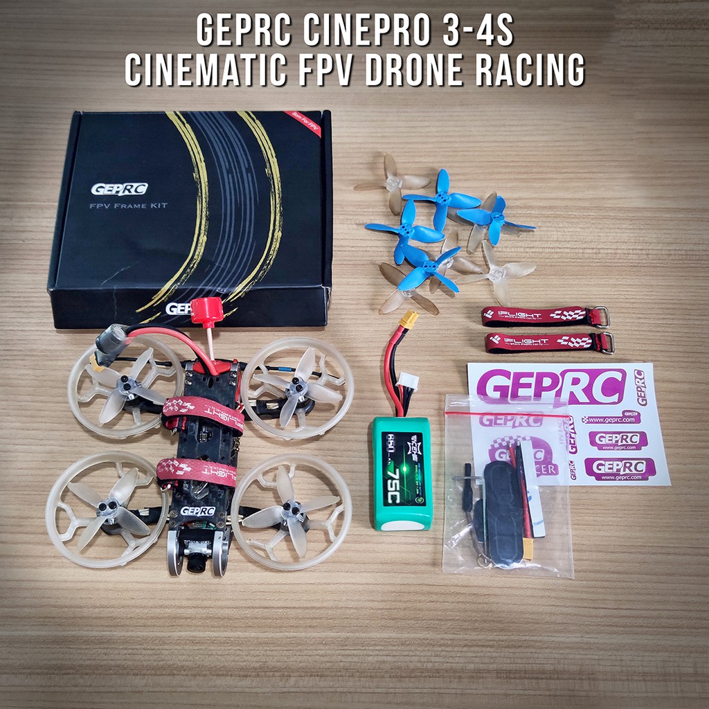 Jual GEPRC CinePro 3-4S Cinematic FPV Drone Racing Frsky R9MM RX - 2nd ...
