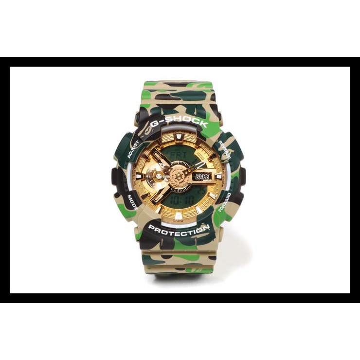 Jual Best Seller A Bathing Ape Bape X G-Shock Ga-110 Authentic