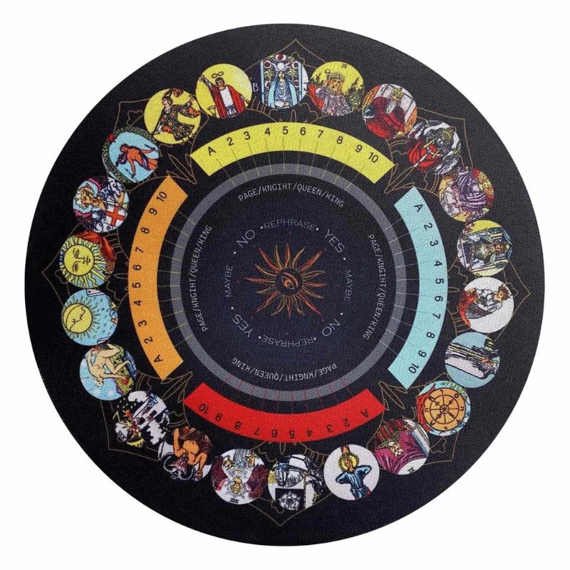 Jual Alas Ramalan Metaphysical Alas Pendulum base Tarot Waite Smith ...