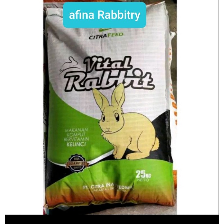 Jual vital rabbit kemasan 25 kg | Shopee Indonesia