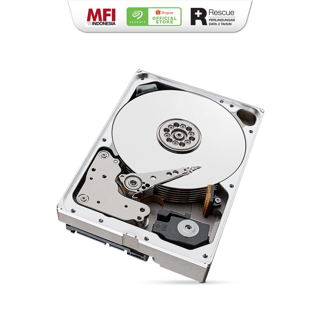Seagate SkyHawk AI 微笑み 10TB HDD 中古 動作時間少なめ 