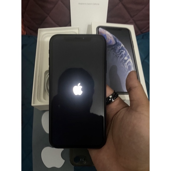 Jual iPhone XR 128GB Black ex iBox (Booked) | Shopee Indonesia