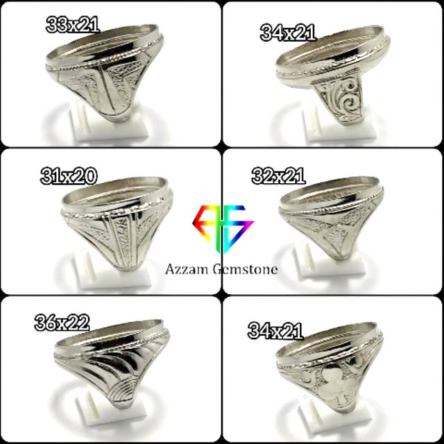 Jual Cincin Ring Alpaka Super Mban dimensi Jumbo 30mm Lebih