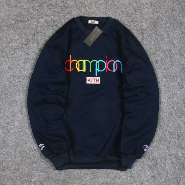 Champion x best sale kith crewneck