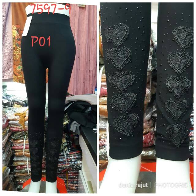 Legging renda hot sale