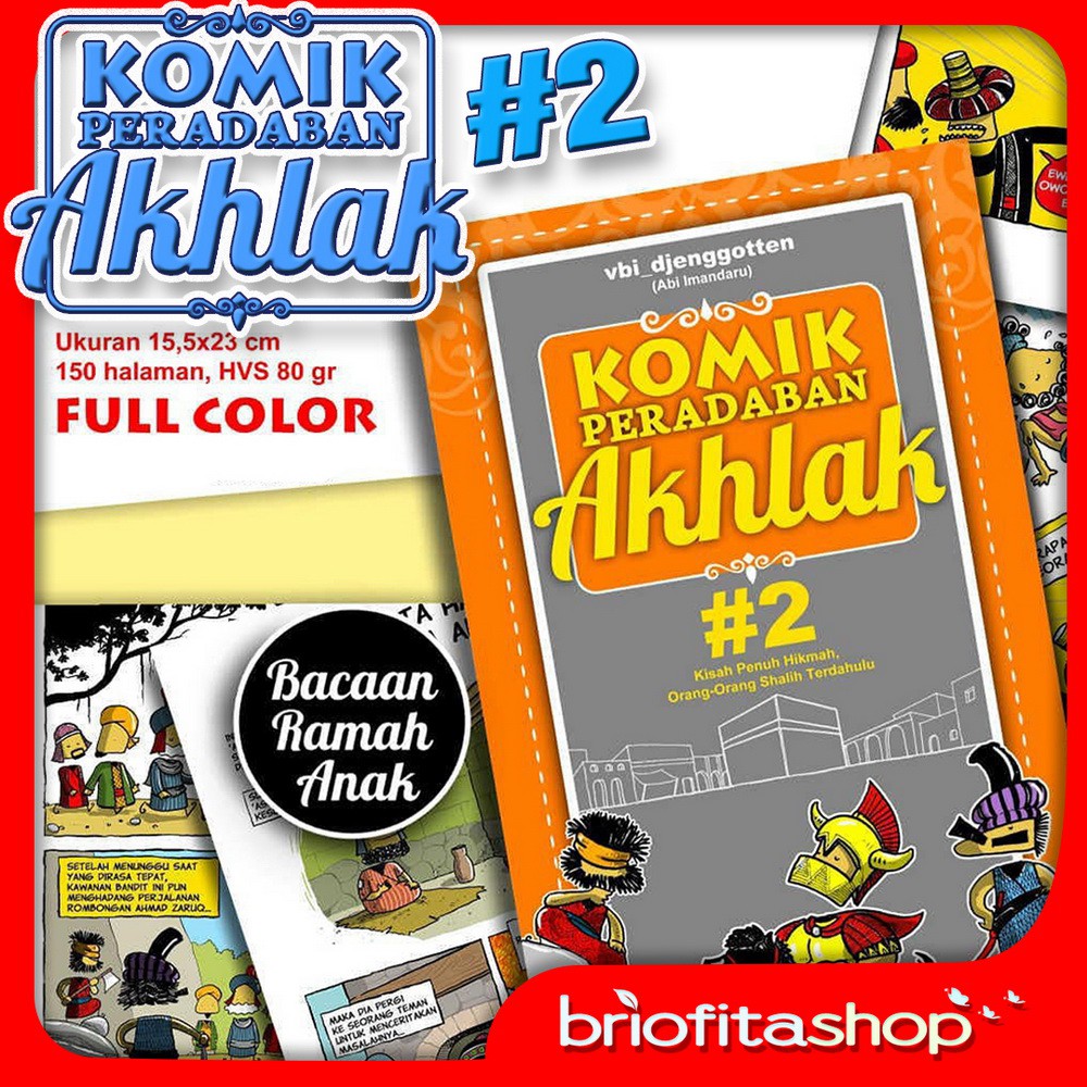 Jual Komik Islam Komik Peradaban Akhlak Jilid 2 | Shopee Indonesia