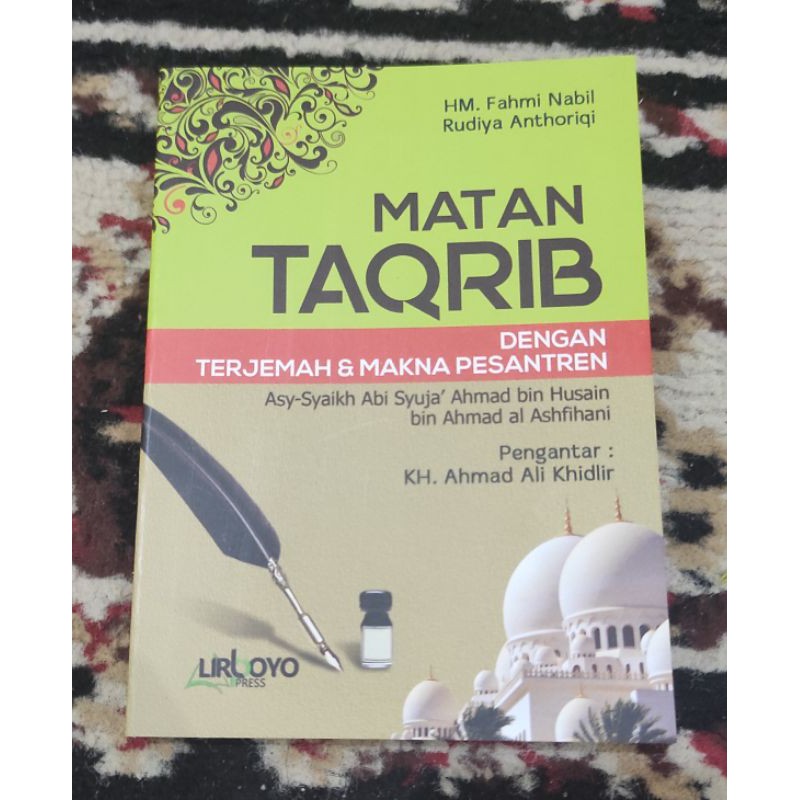 Jual Matan Taqrib Di Lengkapi Dengan Makna Pesantren Dan Terjemah ...