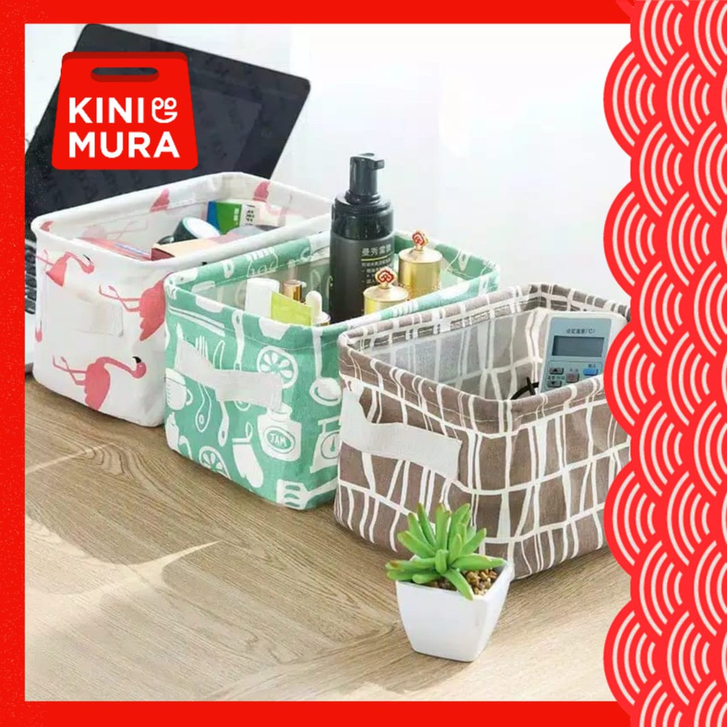 Jual Desktop Storage Box Rak Meja Keranjang Multifungsi Mini Basket ...