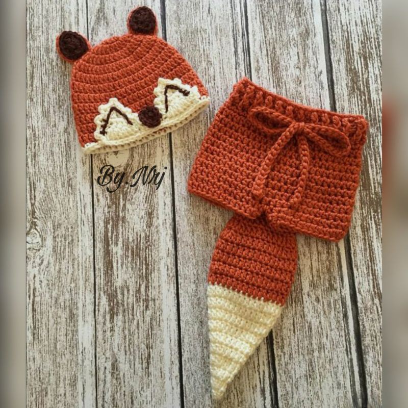 Jual KOSTUM FOX / KOSTUM BINATANG / KOSTUM RAJUT / KOSTUM FOTO BAYI ...