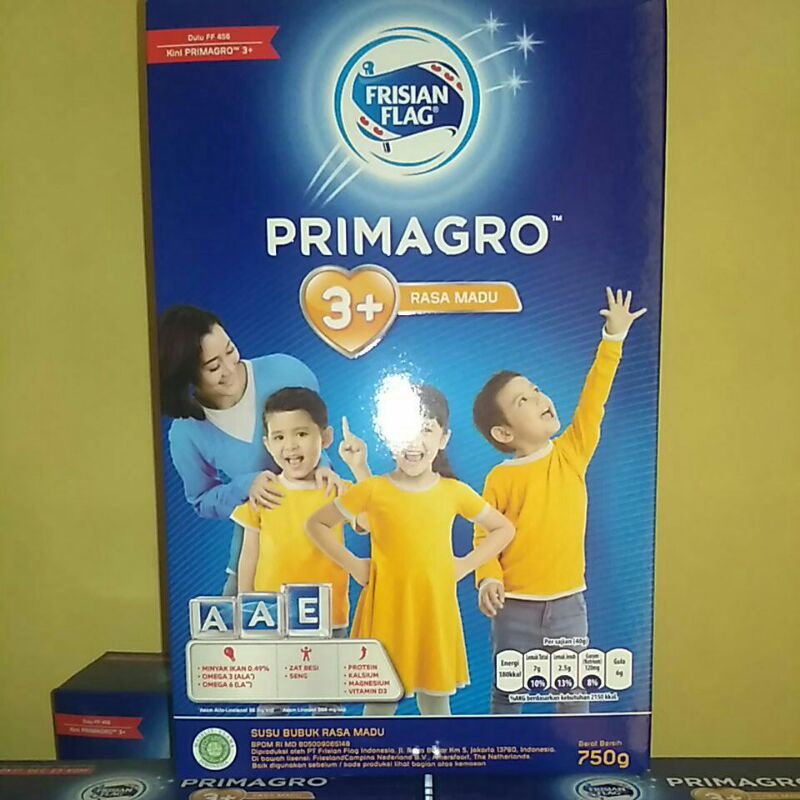 Jual Frisian Flag Primagro 3+ rasa Madu, Cokelat, Vanilla 750g | Shopee ...