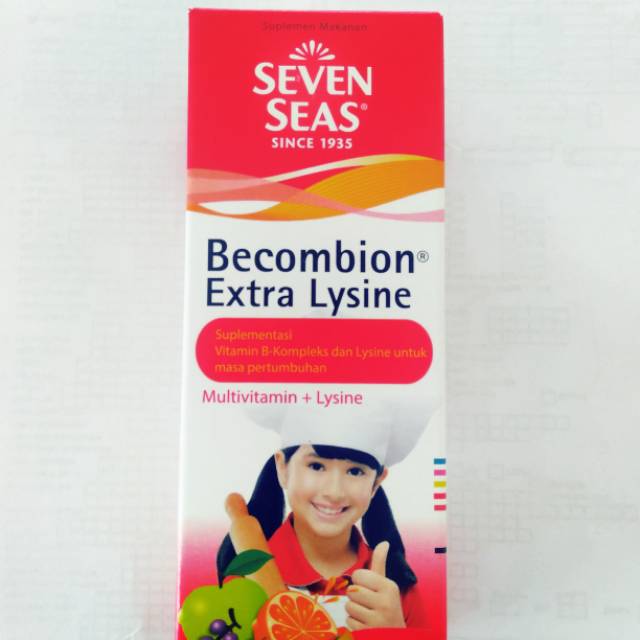 Jual BECOMBION EXTRA LYSINE | Shopee Indonesia