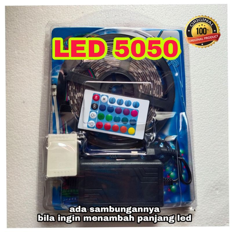 Jual Led rgb 5050 controll remot IP44 original | Shopee Indonesia
