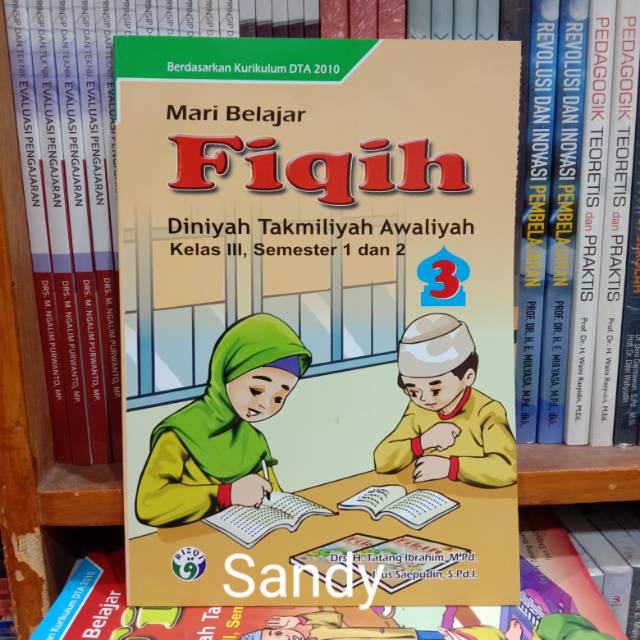 Jual Buku Mari Belajar Fiqih Kelas 3 DTA(Diniyah Takmiliyah Awaliyah ...