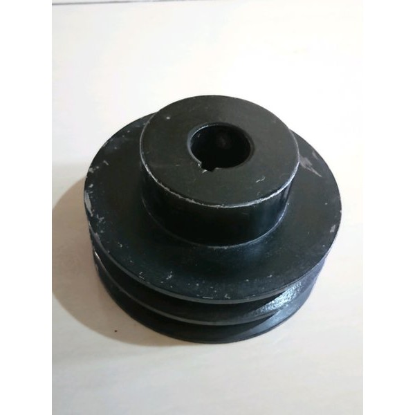 Jual Pulley pully A2 - 4 inch as 28 mm Puli Besi cor Bisa VARIAN ...