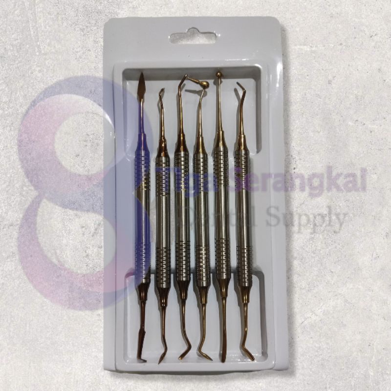 Jual Composite Filling Instrument Kit / Instrumen Plastis Teflon Set ...