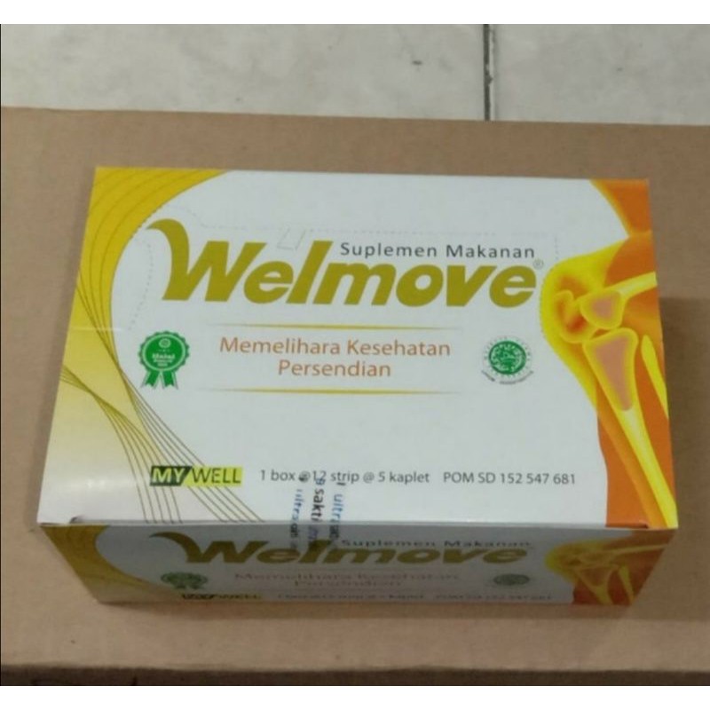 Jual Welmove Vitaminsuplemen Sendiper Box Isi 12 Strip 5 Kaplet Shopee Indonesia 6872