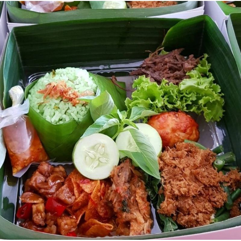 Jual Paket Nasi Box Berkat Cocok Untuk Acara" Enak Dan Murah | Shopee ...