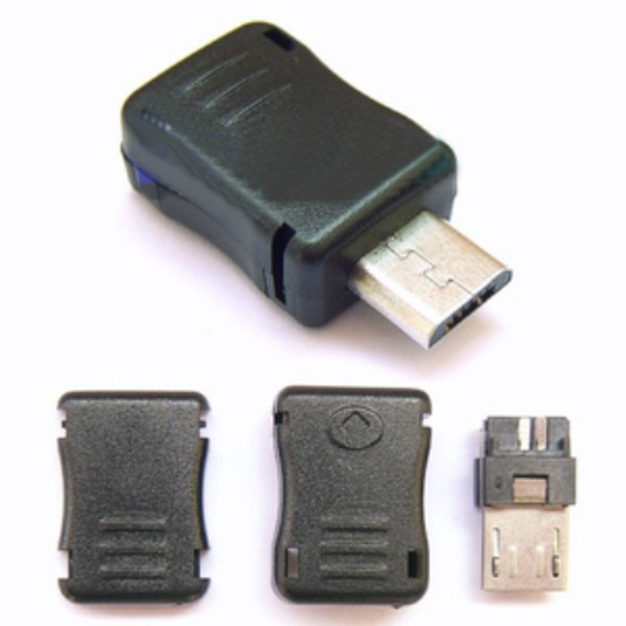 Jual Soket micro USB MK5P Male Jantan & Casing Tutup Penutup Handle ...