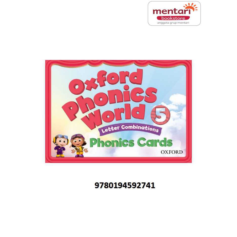Jual Oxford Phonics World 5 - Phonics Cards | Shopee Indonesia