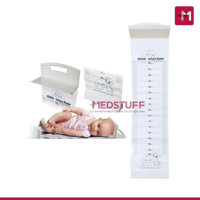 Jual Infant Ruler Baby Pengukur Tinggi Panjang Badan Bayi | Shopee ...