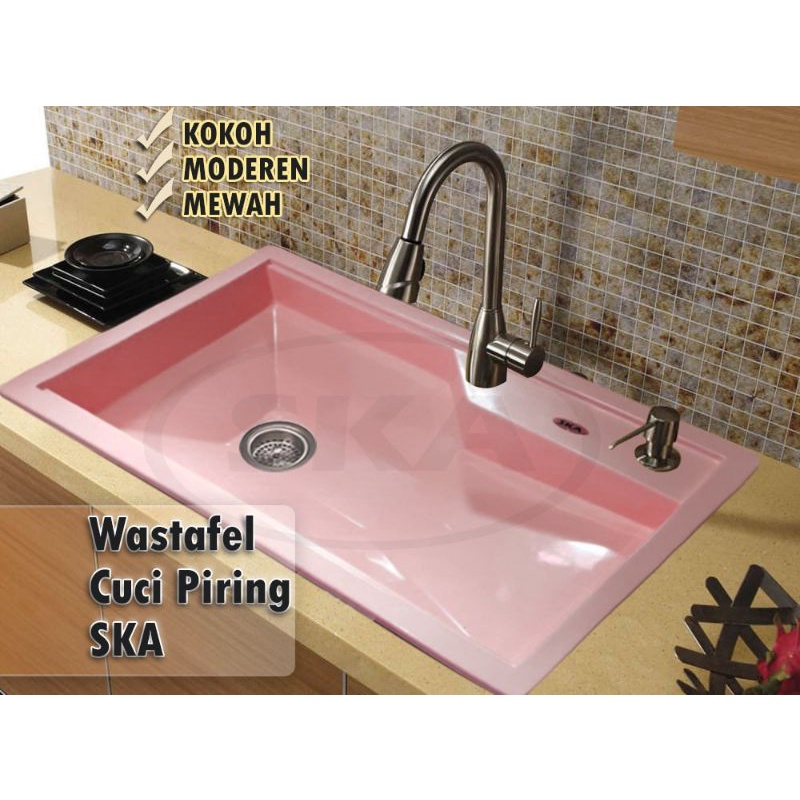 Jual Kitchen Sink / Tempat Cuci Piring / Berbahan Fibreglass Shopee