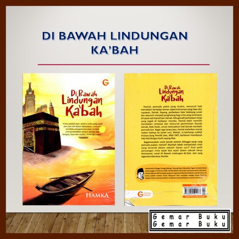 Jual Di Bawah Lindungan Kabah Buya Hamka Novel Buku Buku Novel Novel Remaja Novel Islami Buku