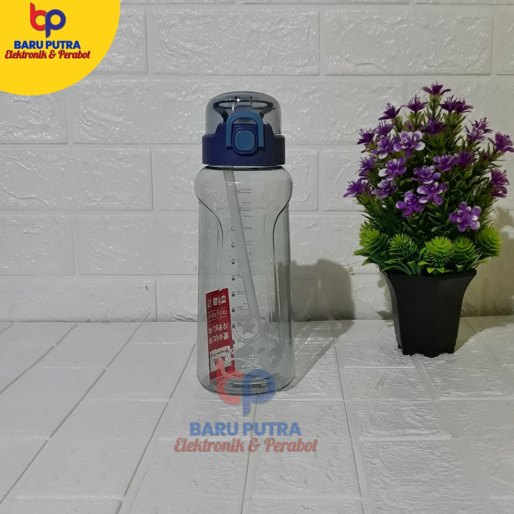 Jual Botol Minum Seliya Sup 1 Liter Botol Minum Sport Dengan Sedotan Mtb 0293 Shopee 5072