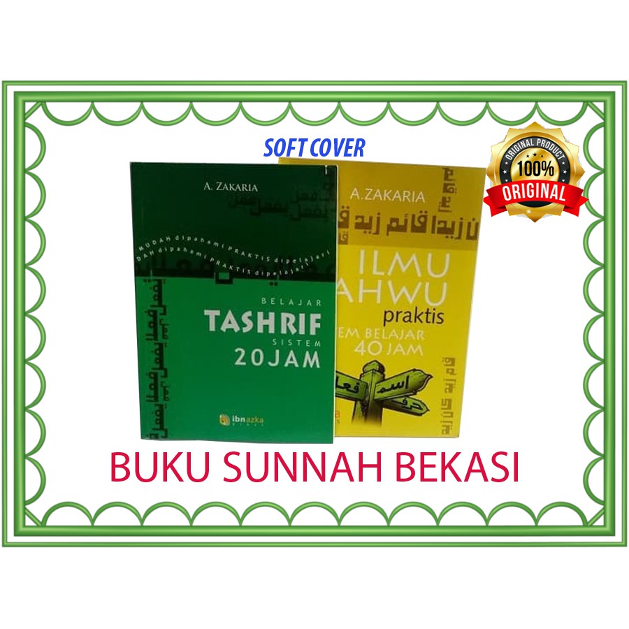 Jual Paket Buku Ilmu Nahwu Praktis 40 Jam Dan Belajar Tashrif 20 Jam ...