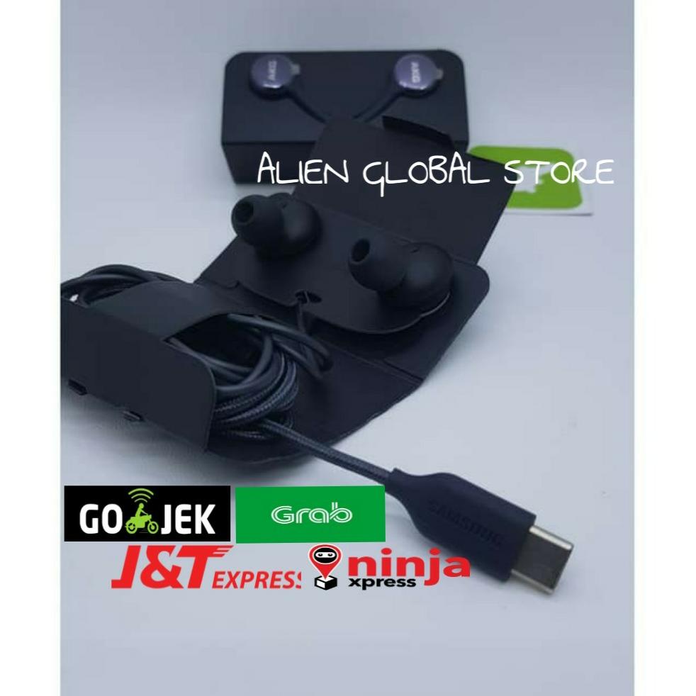 Jual Headset Earphone Handsfree AKG Type C Samsung S21+ S21 Ultra