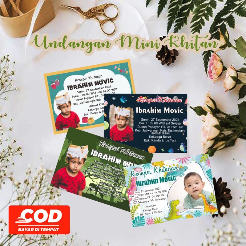 Jual undangan mini kopi khitanan | Shopee Indonesia