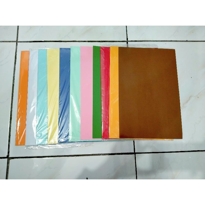 Jual Buffalo Pindo Kertas Cover Jilid Bc Warna Folio Isi 10 Pcs Per