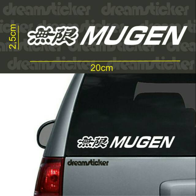 Jual Sticker Stiker Mobil Mugen | Shopee Indonesia