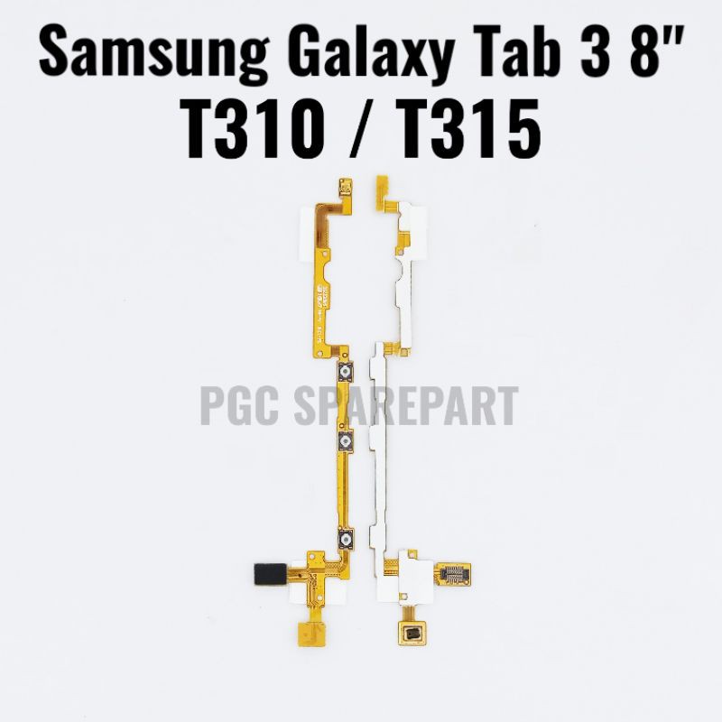 Jual Flexibel Konektor Volume Power On Off Samsung Galaxy Tab 3 8 Inch T310 T315 Flexibel 2065