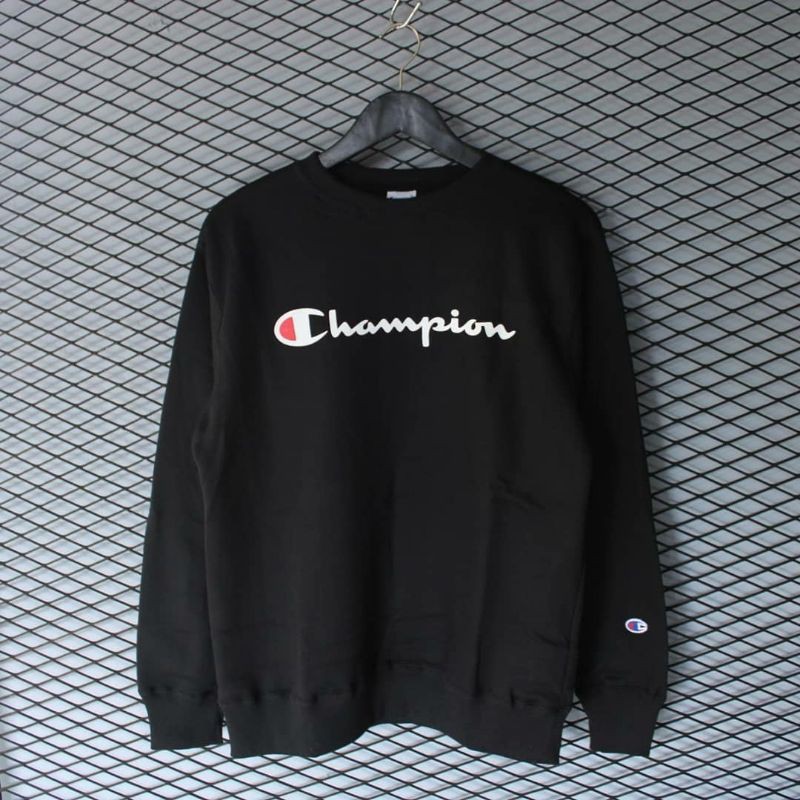 SWEATER CHAMPION CREWNECK CHAMPION ORIGINAL FULL TAG WASH BNIP SISA EXPORT UNISEX