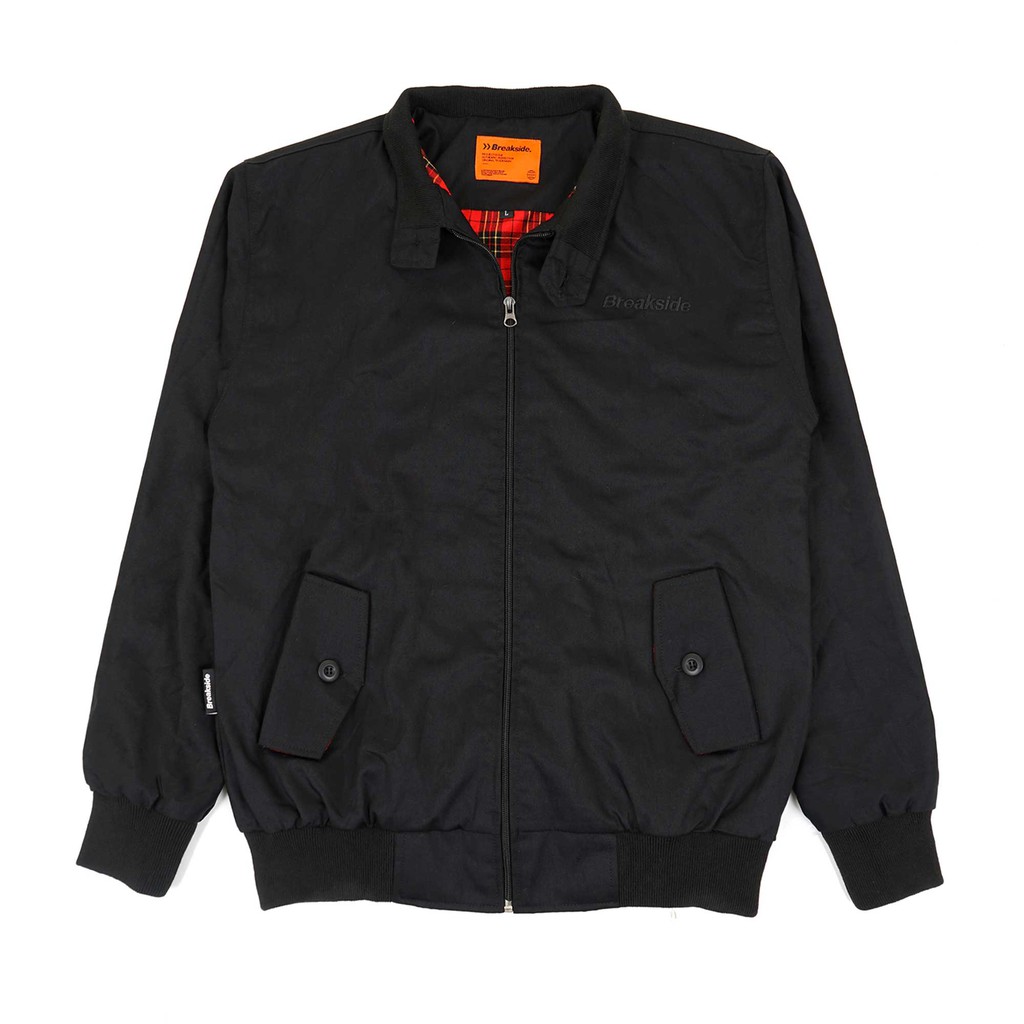 Jual Breakside Jacket Harrington Epic - Black Jaket Pria | Shopee Indonesia