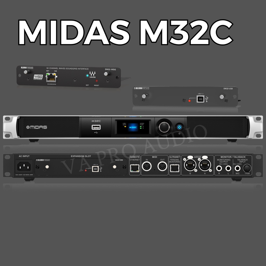 Jual Midas M32c Digital Rack Mixer | Shopee Indonesia