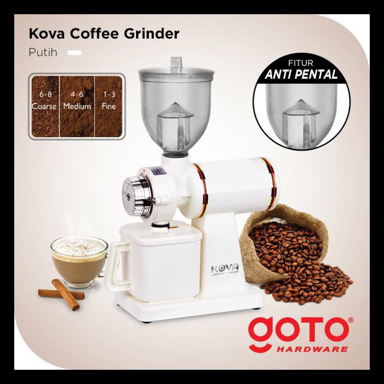 Jual Diskon Mesin Giling Biji Kopi Listrik Kova N600 Electric Coffee